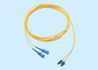 China Verbindungskabel-Faser-Optikverbindungsstück-Sc/Duplex Lc-Monomode--1-100 mt 3 Millimeter fournisseur