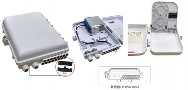 China Teiler des Verteilerkastens 1x16 oder 2PCS 1X8PLC oder 16core Adapter aus optischen Fasern, 300X222X73mm, an der Wand befestigt, IP65 fournisseur