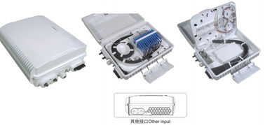 China Verteilerkasten aus optischen Fasern GFS-24E, 24PCS SC/3X1: 8PLC, 340*250*110mm, Wand/Pfosten-brachte, IP65, stützen ungeschnittenes an fournisseur